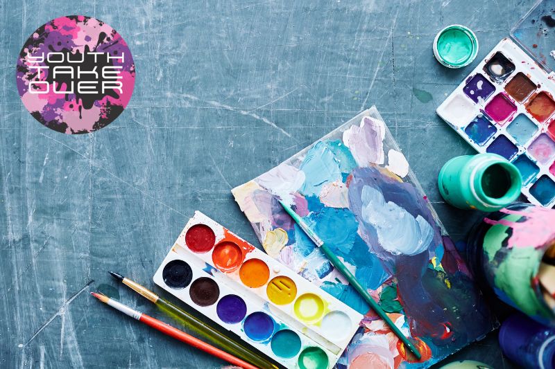 Glenroy Library Youth Take Over Night - Paint and Sip