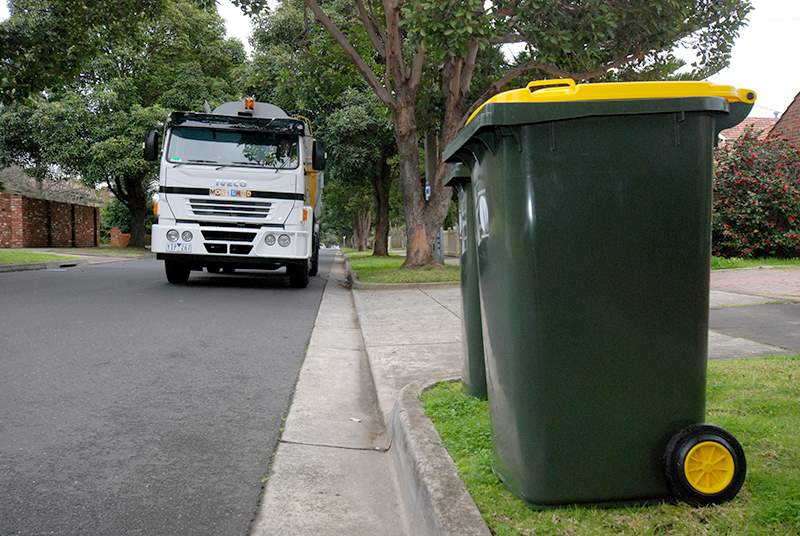 Household waste collection on time