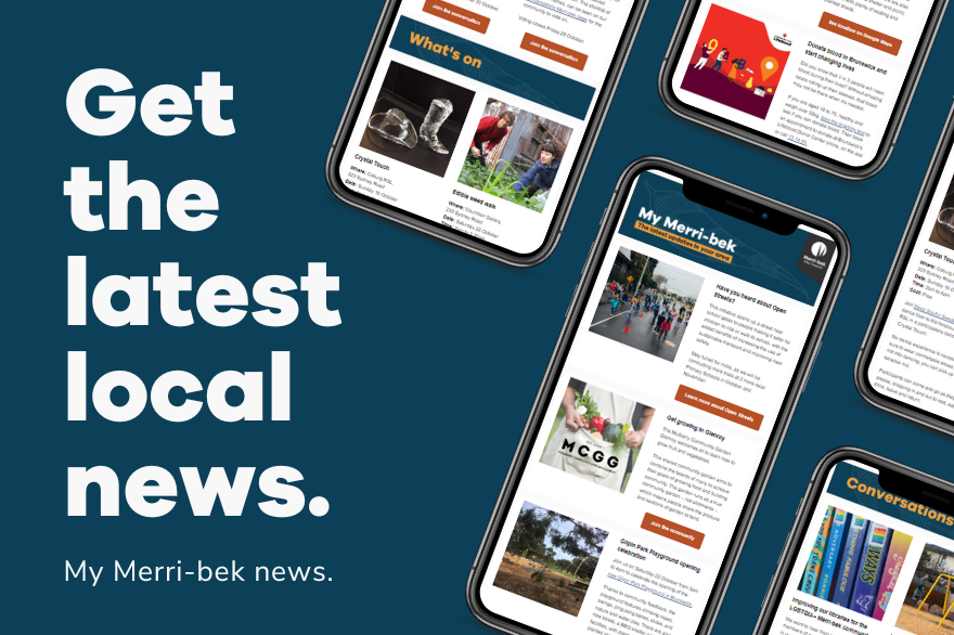 My Merri-bek e-newsletter