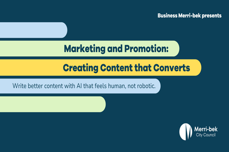 Marketing and Promotion: Creating Content that Converts