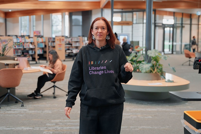 Visit or contact us at the Library