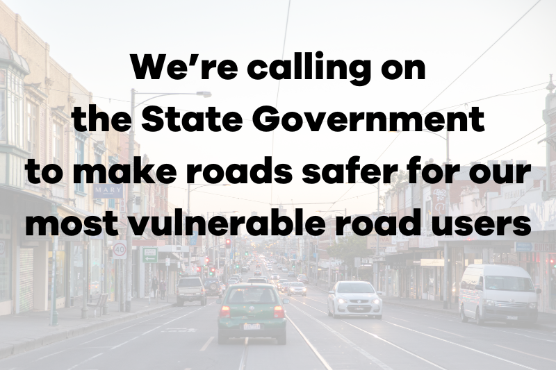 State Gov must act on accessible tram stops, protected bike lanes and lower speeds to save lives