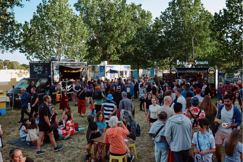 Coburg Night Market 2024. Photo by Simon Fazio. Coburg Night Market 2024. Photo by Simon Fazio.