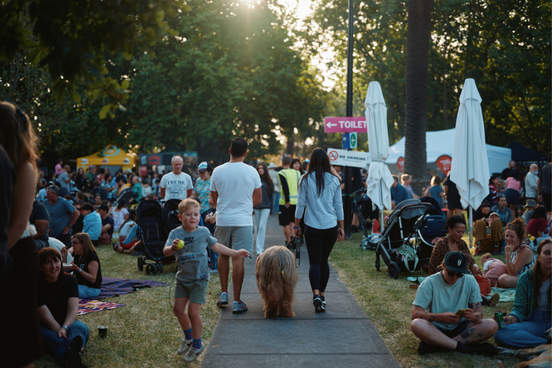 Coburg Night Market 2024. Photo by Simon Fazio. Coburg Night Market 2024. Photo by Simon Fazio.