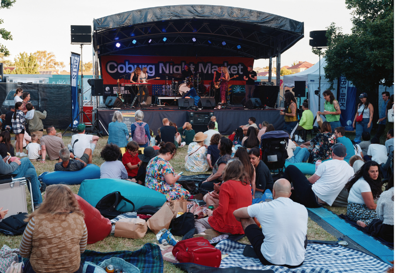 Coburg Night Market 2024. Photo by Simon Fazio. Coburg Night Market 2024. Photo by Simon Fazio.