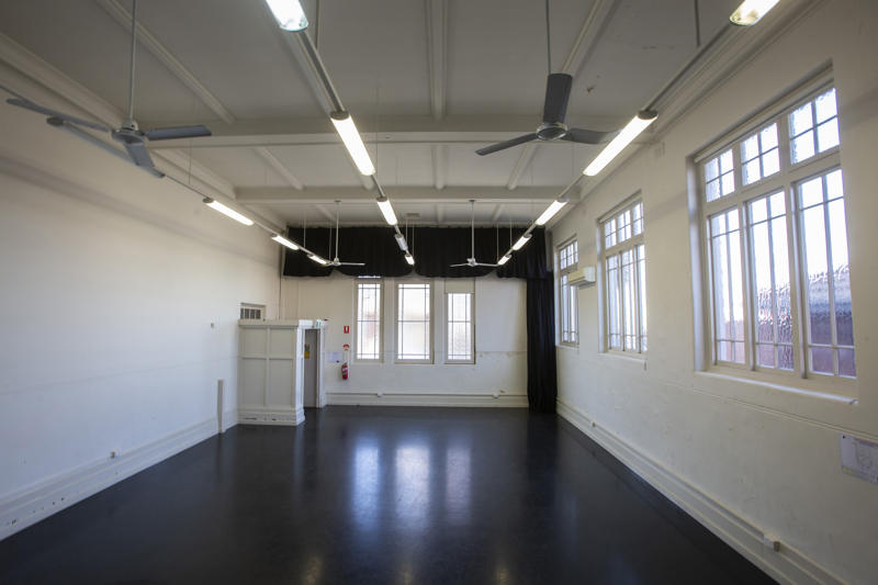 Coburg Courthouse, empty interior