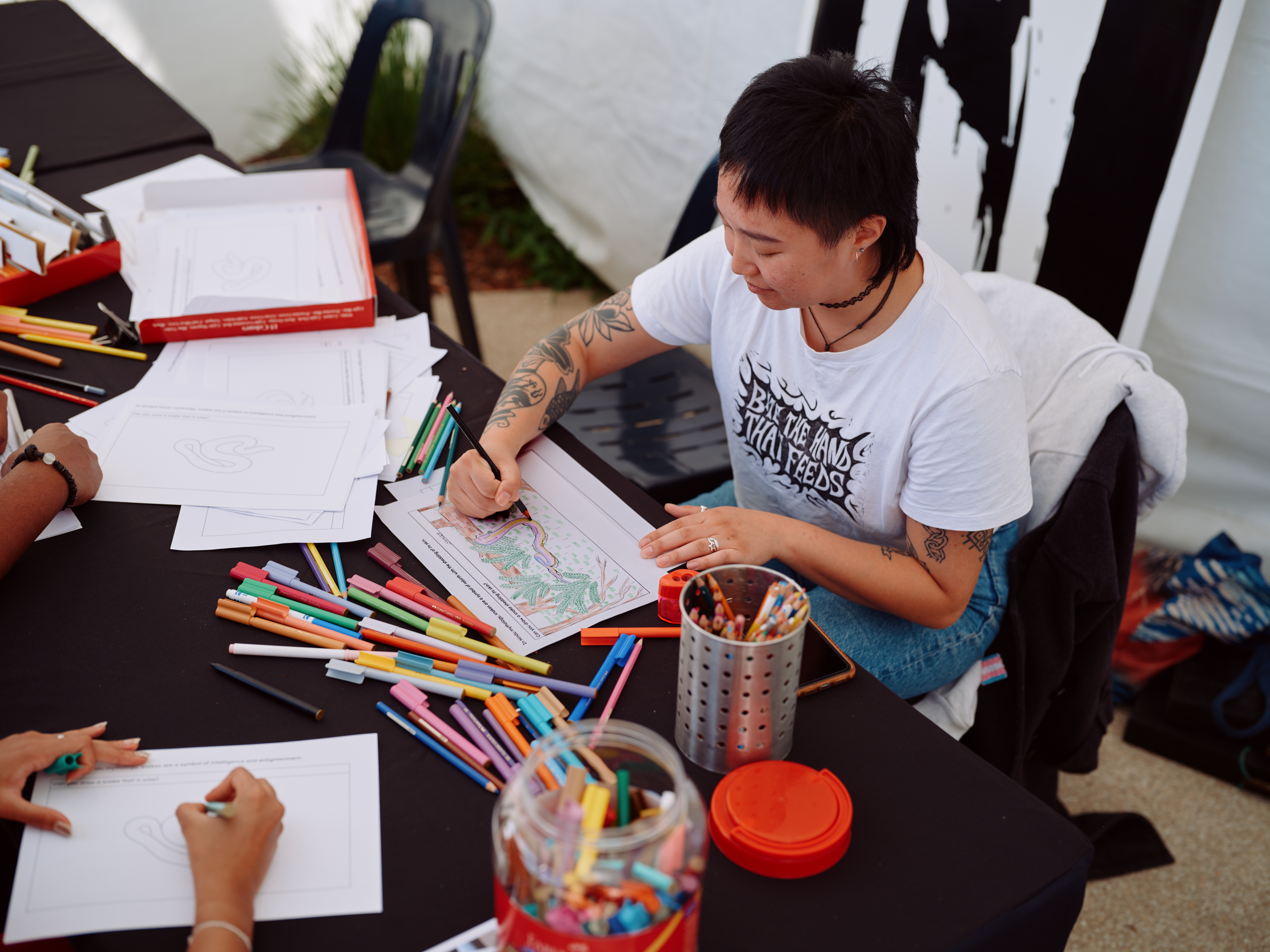 Counihan’s Season of Drawing – Playful Drawing with Judy Kuo (All ages)