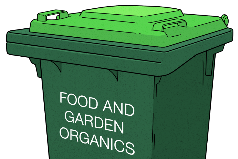 Food and garden organics bin