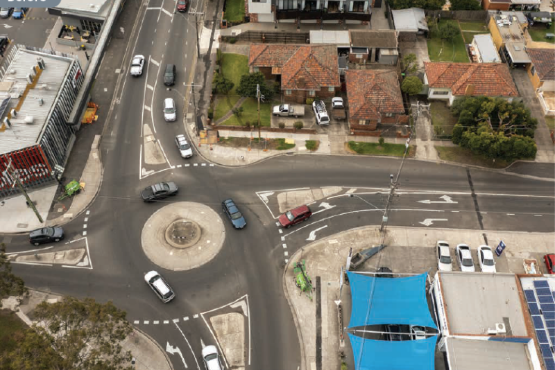 Gaffney and Sussex Streets intersection upgrade